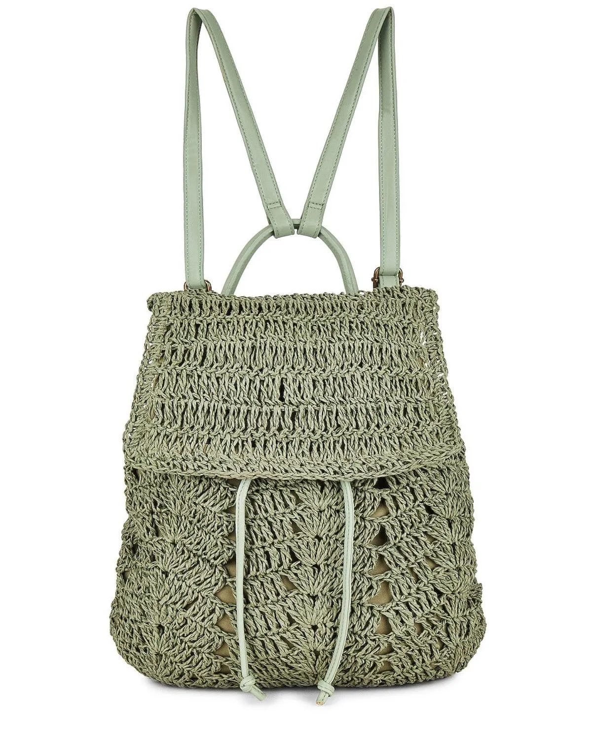 STRAW BACKPACK