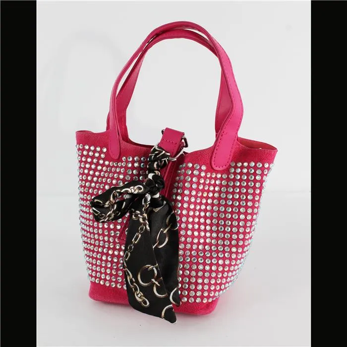 Stud On Bucket Hand Bag