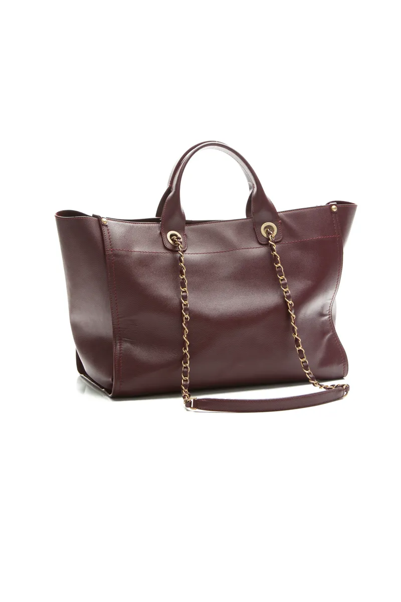 Studded Deauville Large Tote Bag