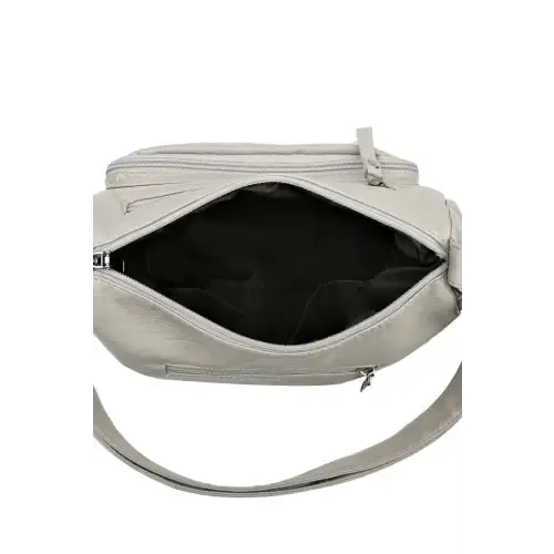 Stylish Multi-Pocket PU Leather Crossbody Bag for Everyday Chic
