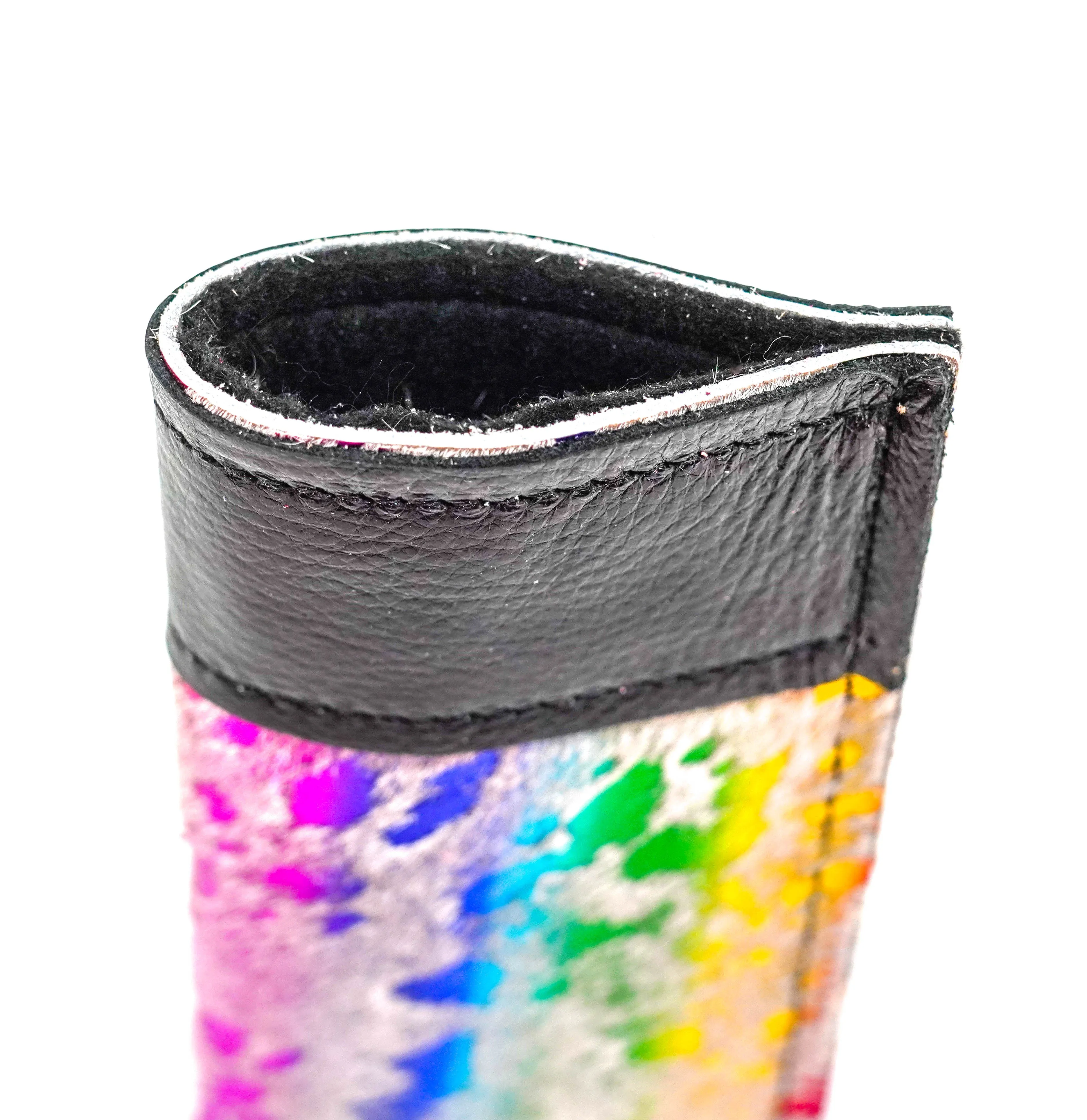 Sunglass Case - Rainbow Acid w/ Black Iridescent