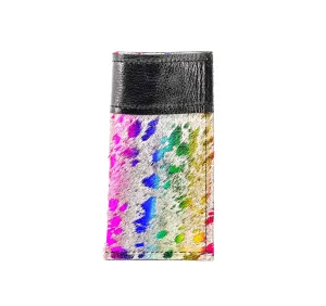 Sunglass Case - Rainbow Acid w/ Black Iridescent