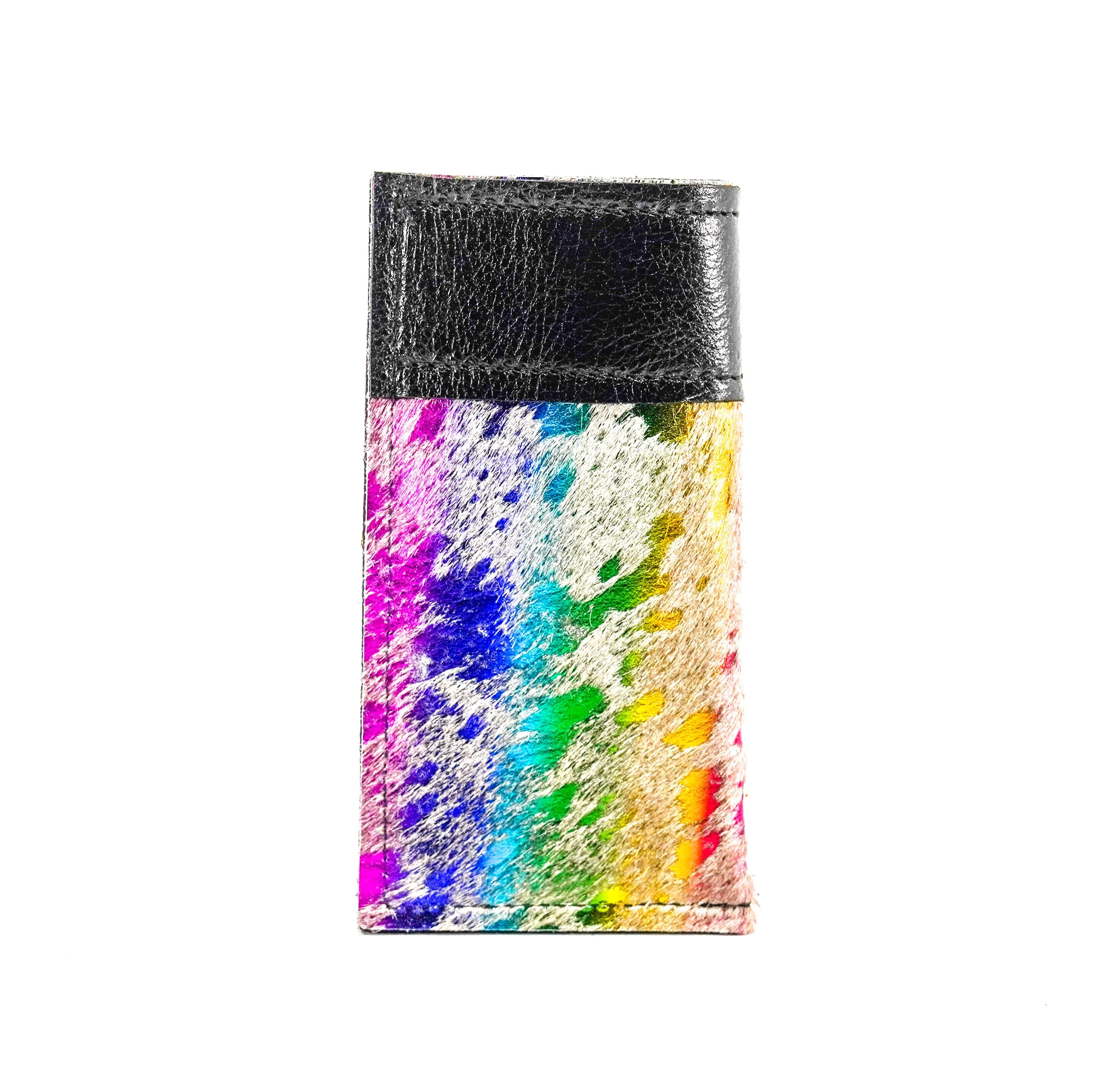 Sunglass Case - Rainbow Acid w/ Black Iridescent