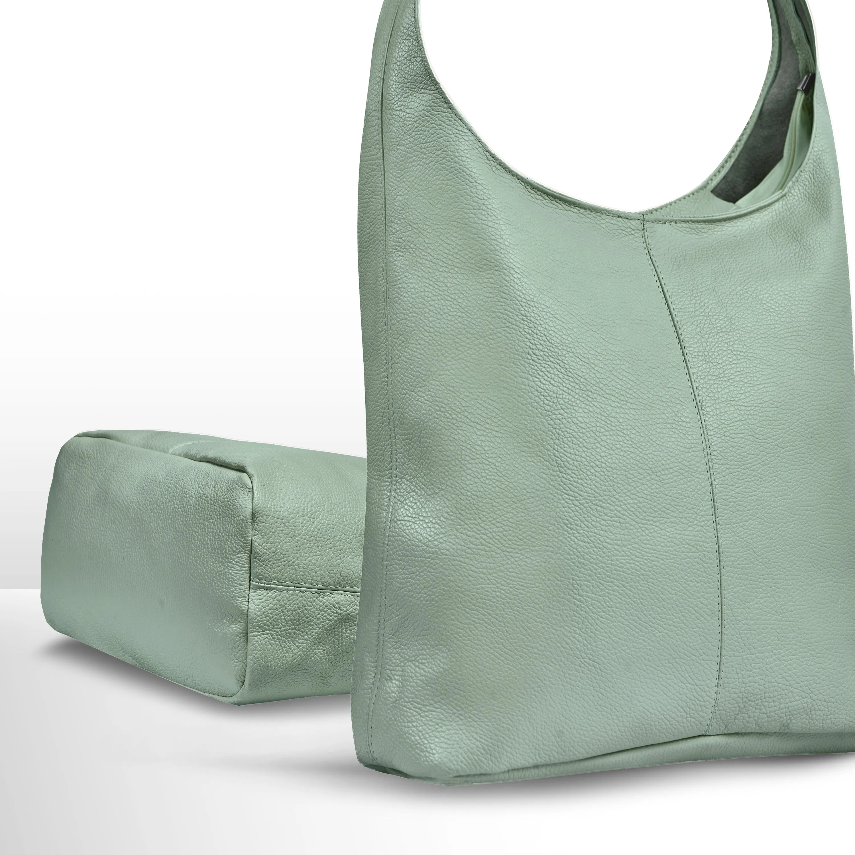 TAKEASY Calf Leather Hobo Bag 011943