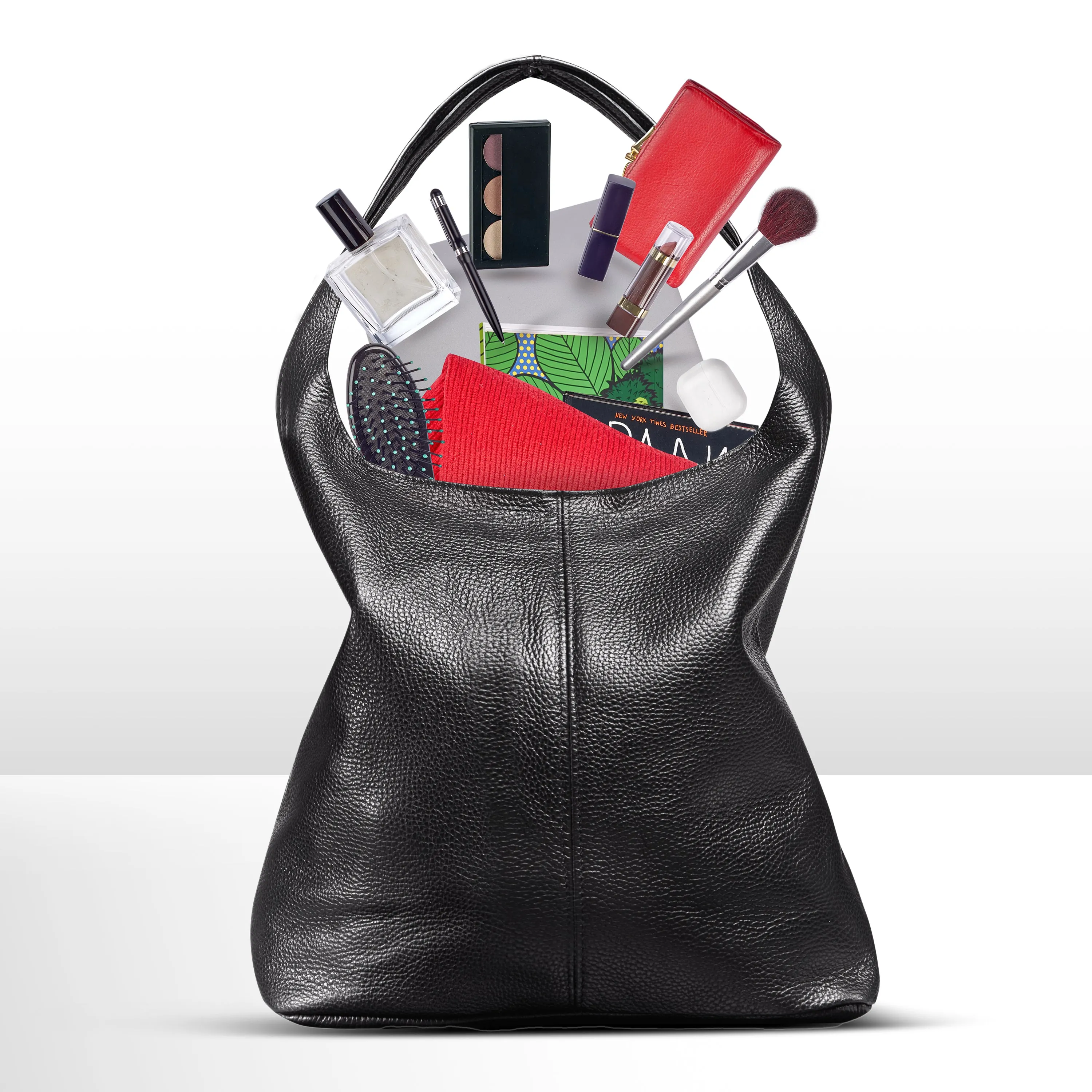 TAKEASY Calf Leather Hobo Bag 011943
