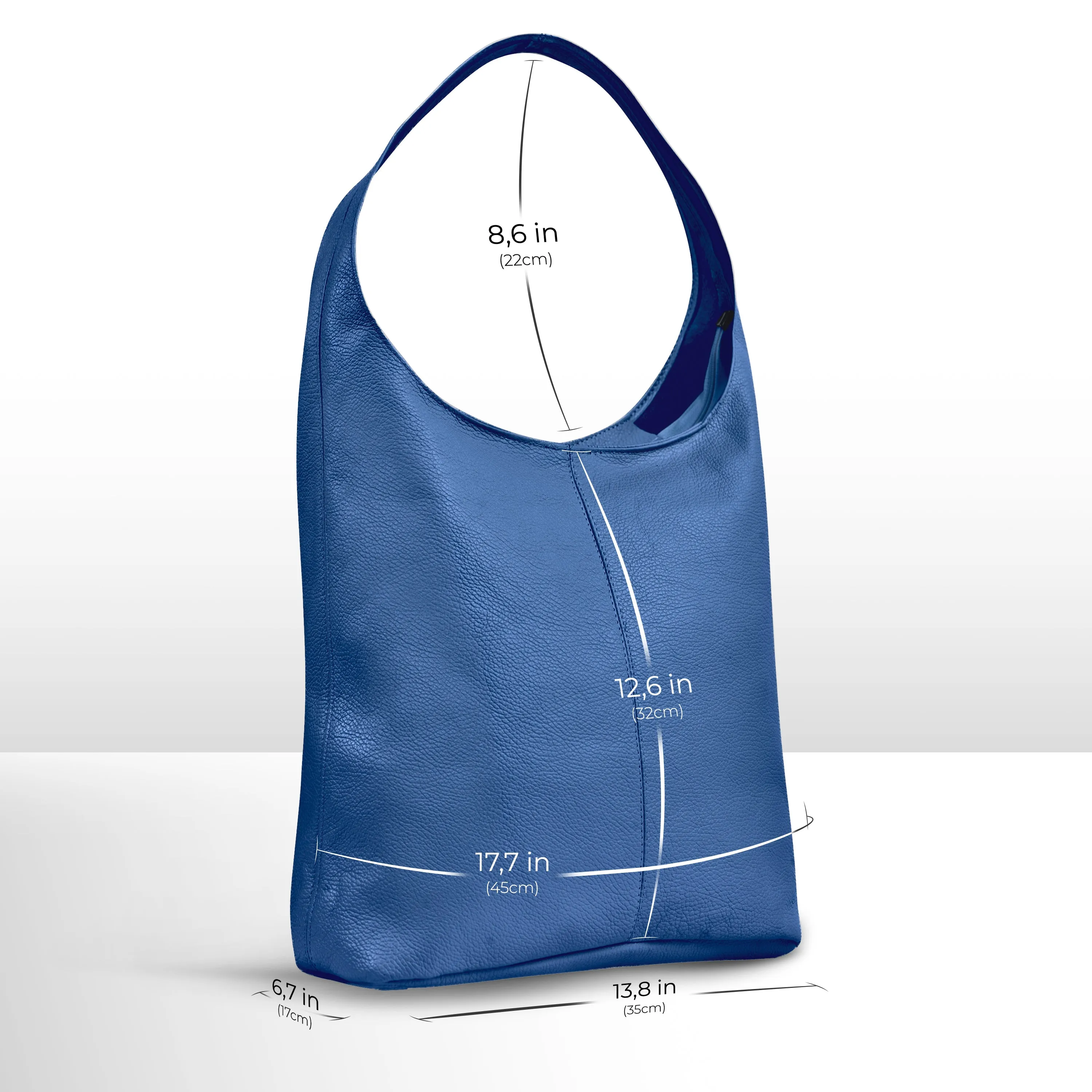 TAKEASY Calf Leather Hobo Bag 011943