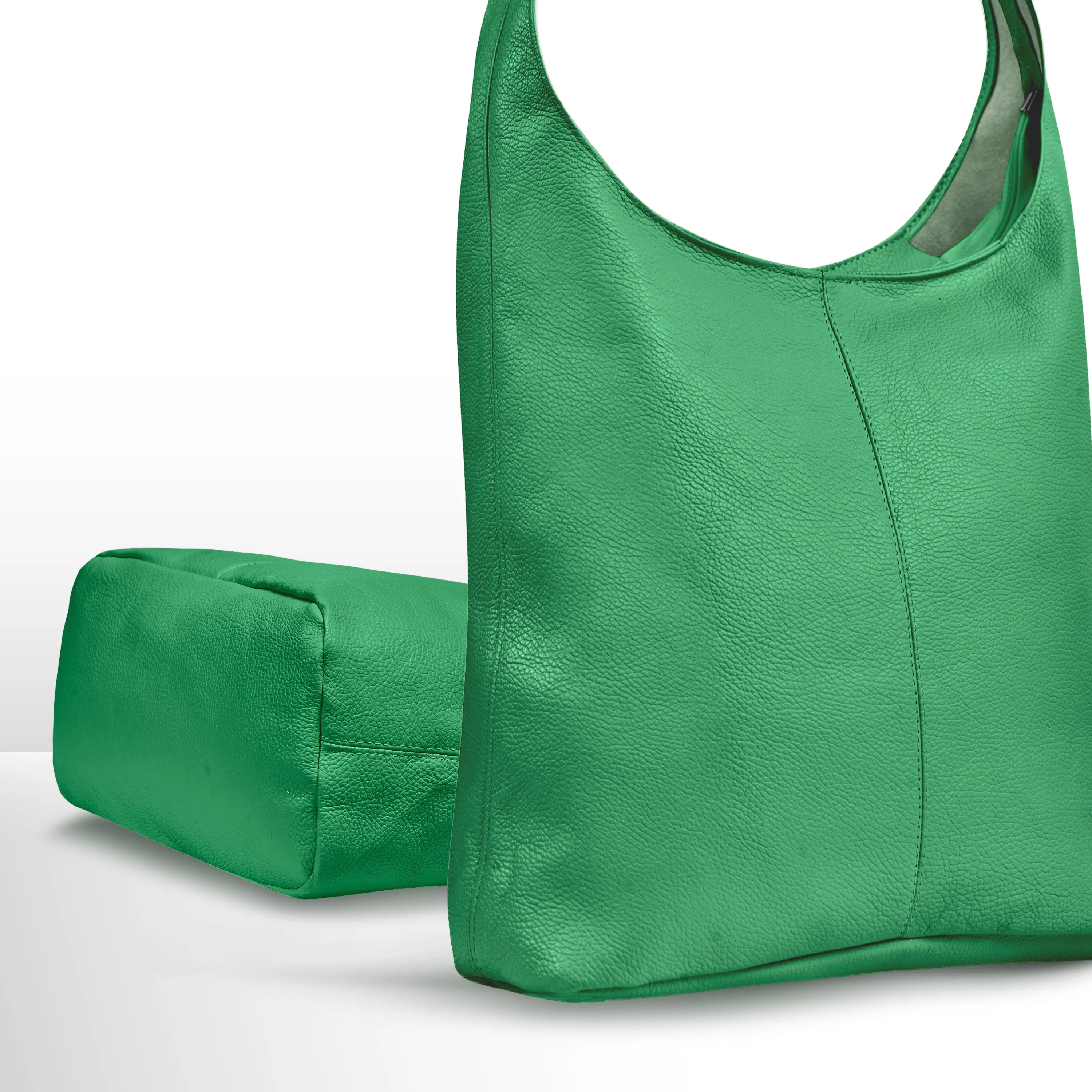 TAKEASY Calf Leather Hobo Bag 011943