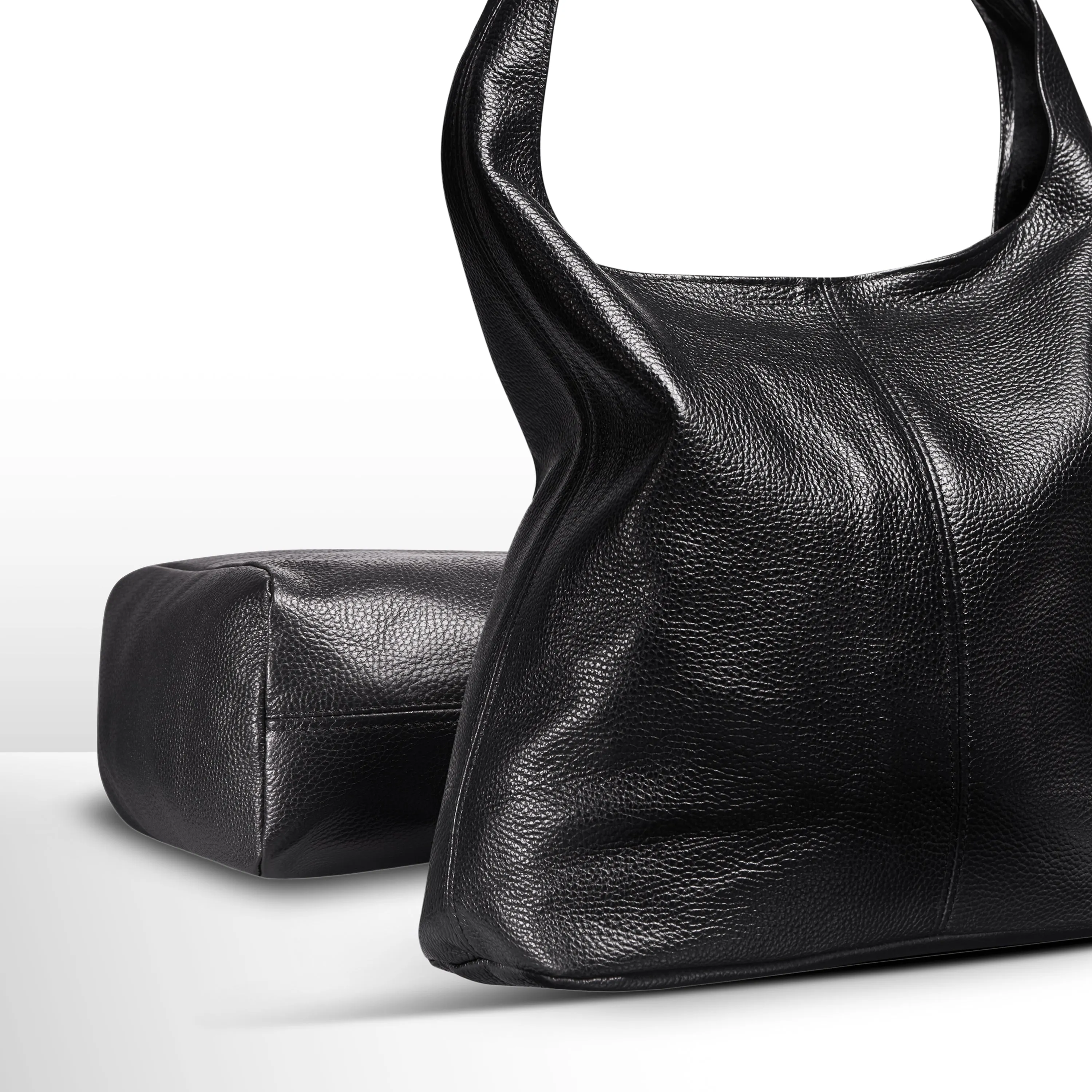 TAKEASY Calf Leather Hobo Bag 011943