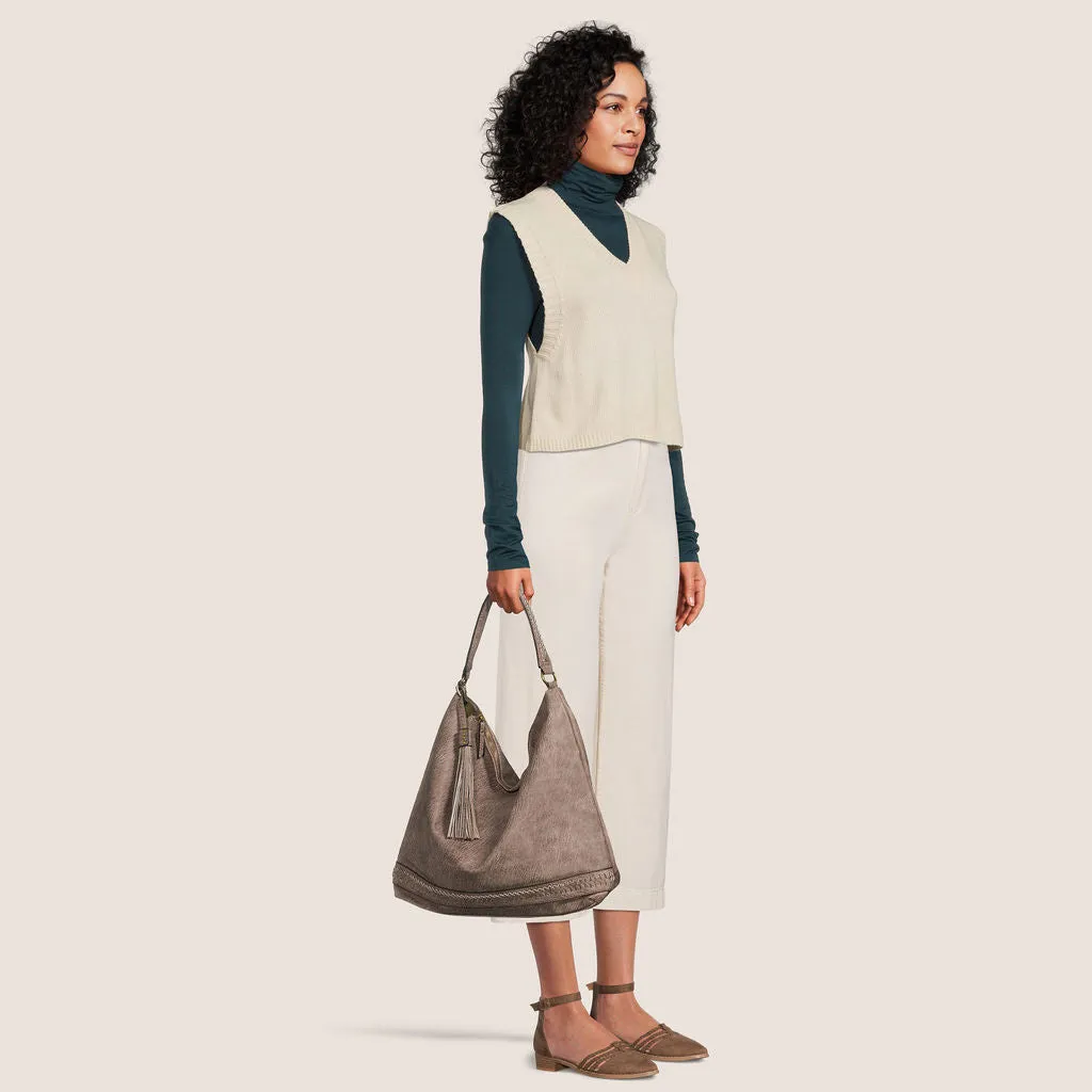 The Aida Hobo - Shiitake Brown