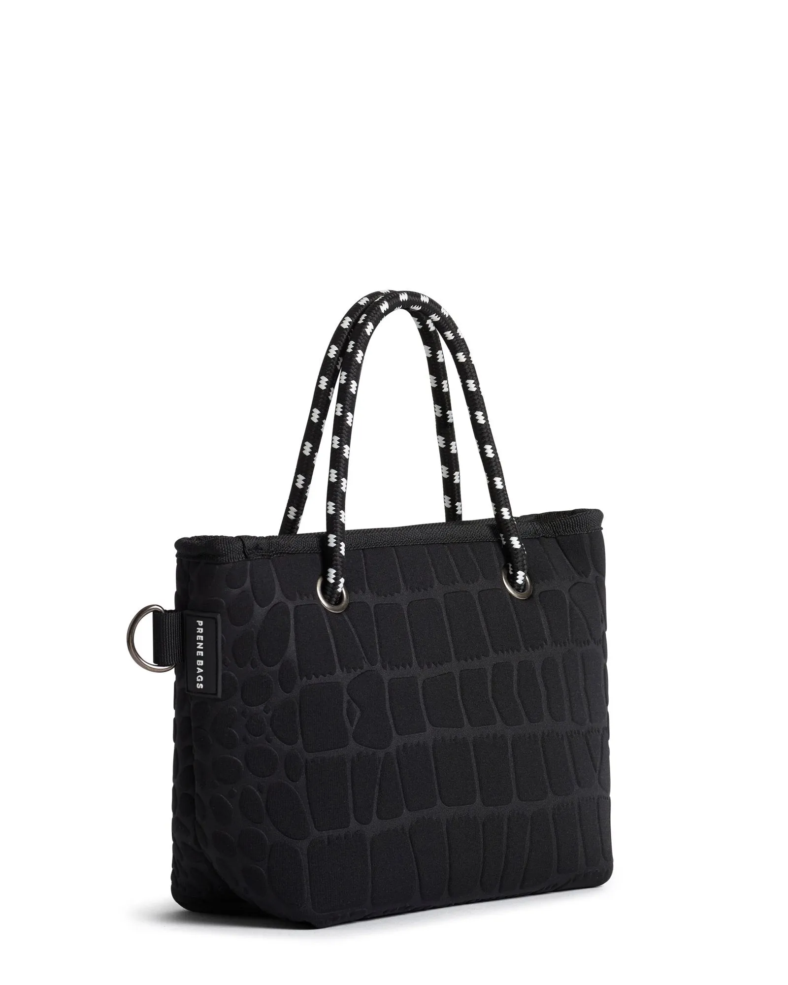 The Bam Bam Neoprene Bag - Black Croc