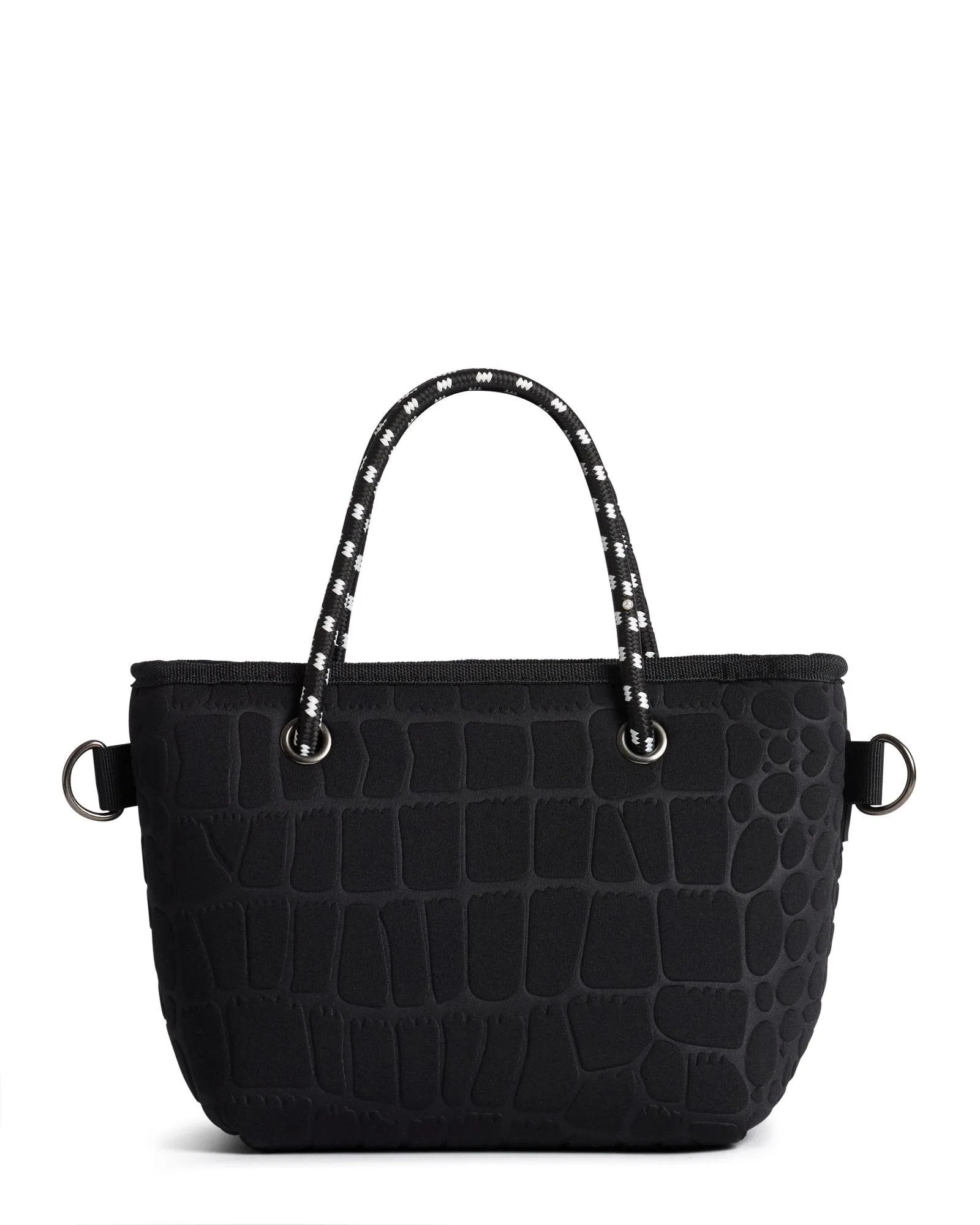 The Bam Bam Neoprene Bag - Black Croc