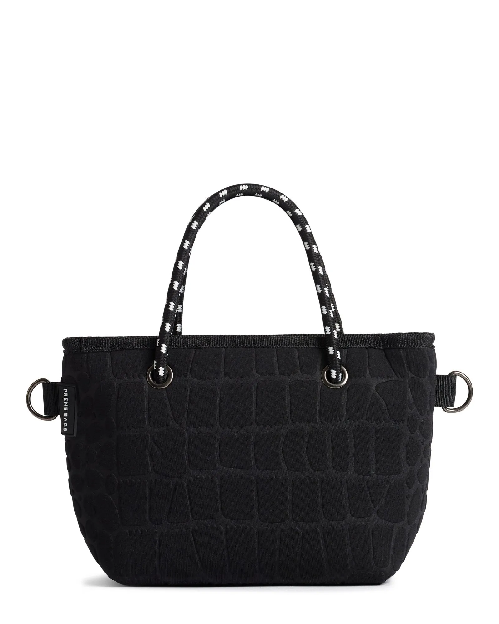 The Bam Bam Neoprene Bag - Black Croc