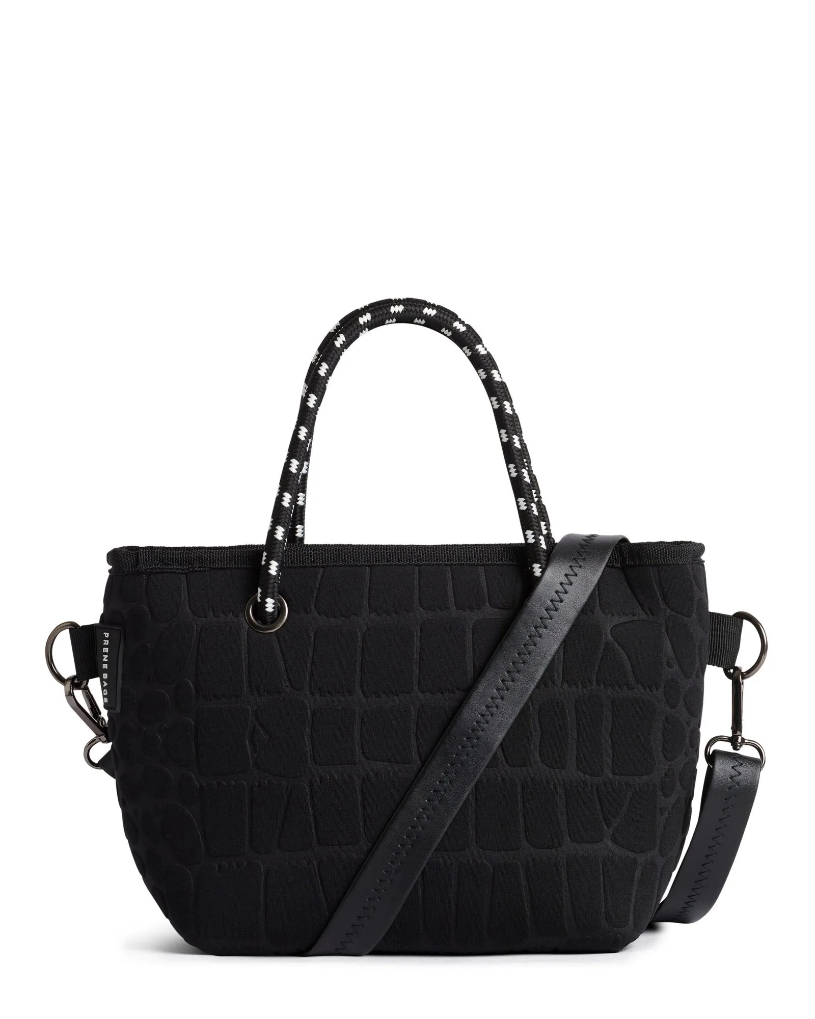 The Bam Bam Neoprene Bag - Black Croc
