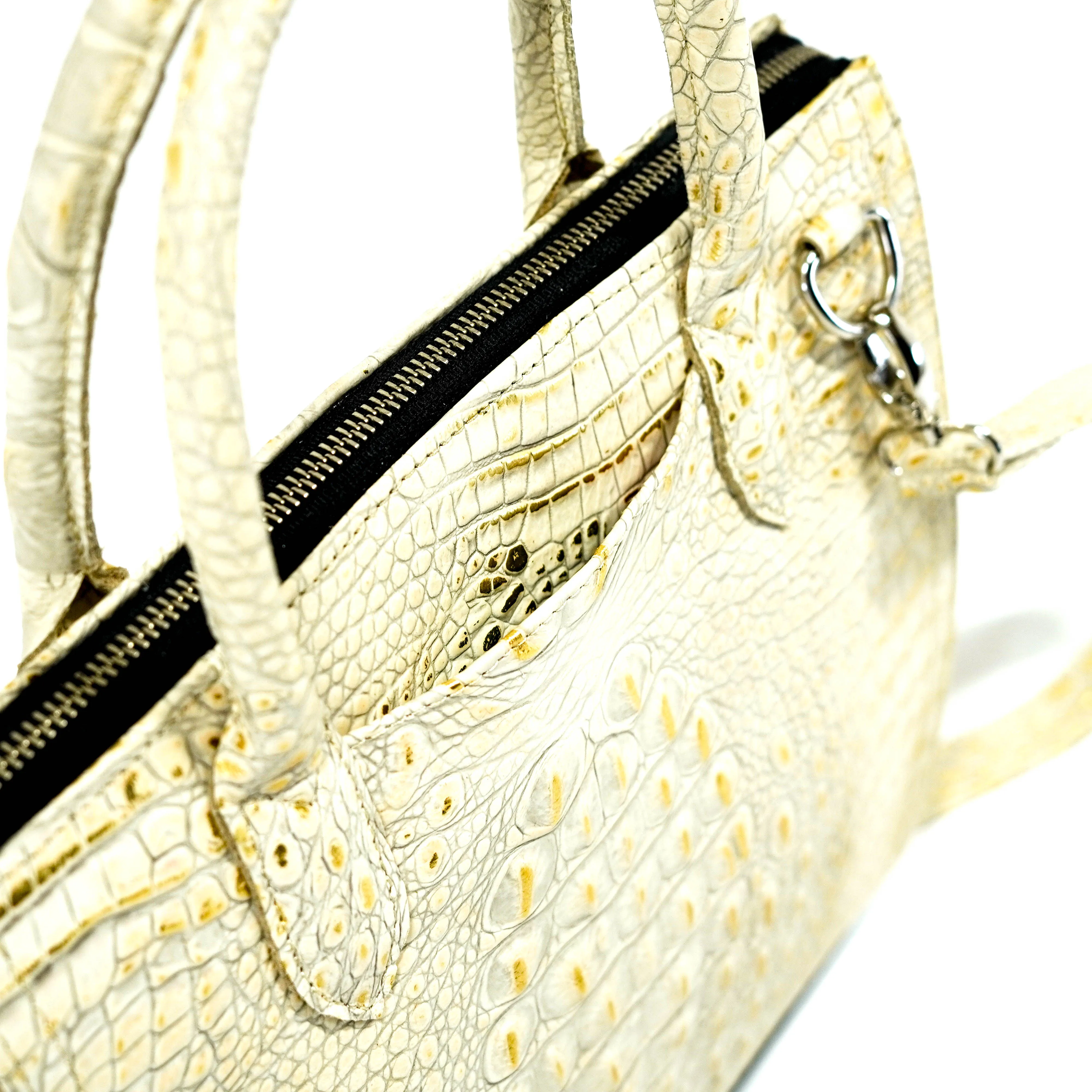 The Opry - All Embossed w/ Ivory Croc
