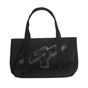 Titan Fist Logo Tote Bag - Monotone Black