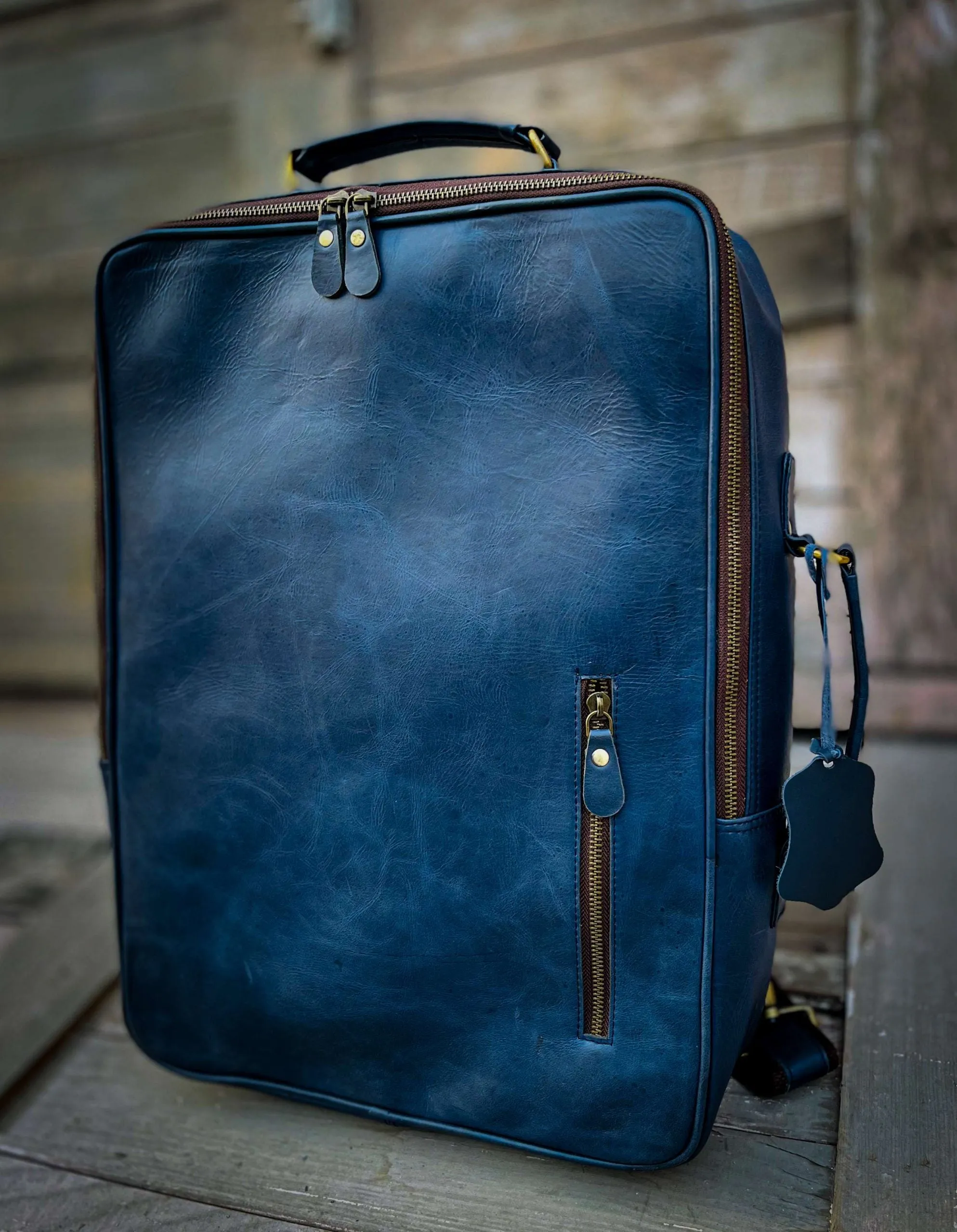 Toretos Blue Backpack cum Laptop Bag