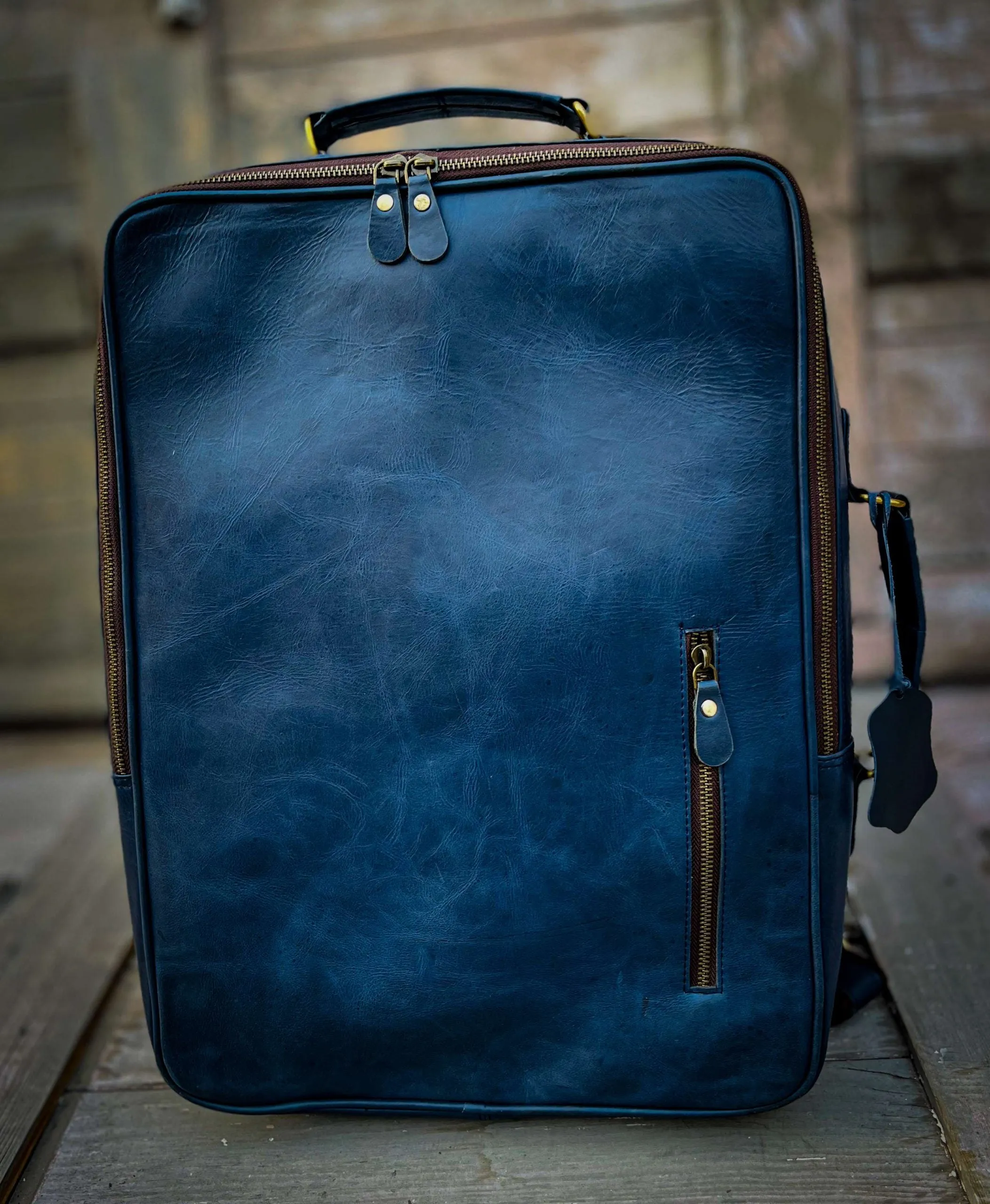 Toretos Blue Backpack cum Laptop Bag