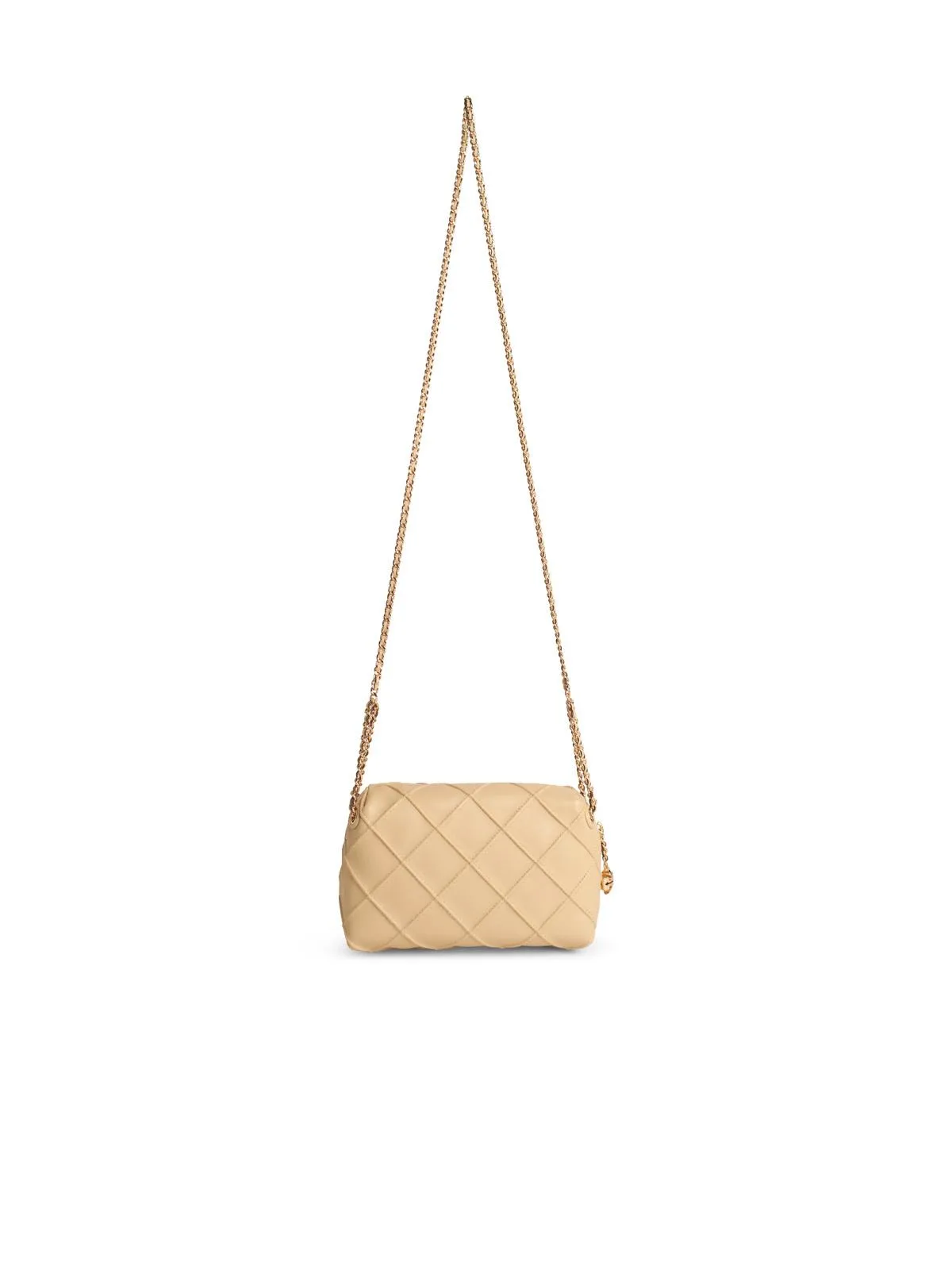 Tory Burch 'Fleming' mini crossbody väska i Cream Lear