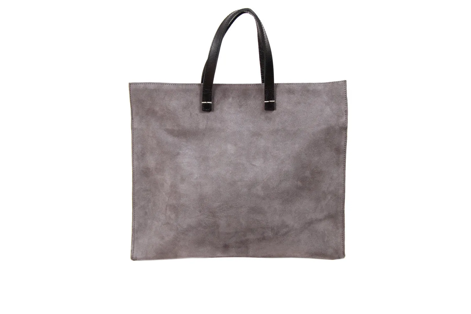 Tote-Suede Leather Handbag