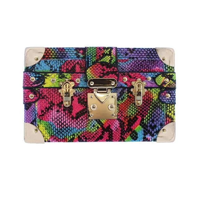 Treasure Clutch- Multiple Snake