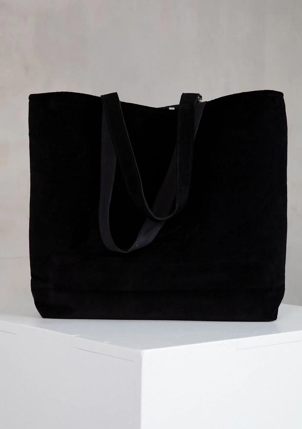 Twyla Velvet Tote Bag