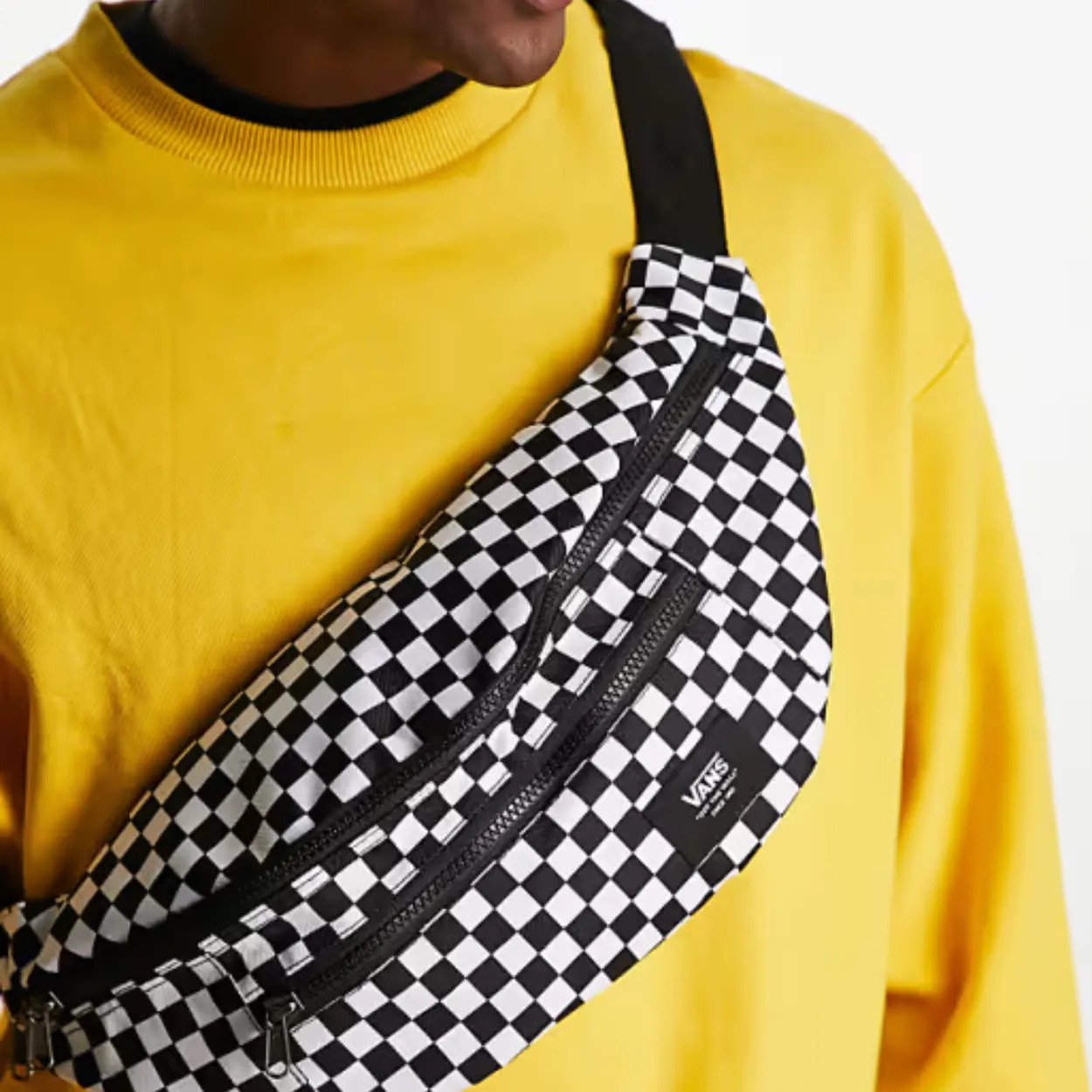 Vans Ward Cross Body Bag | Black & White