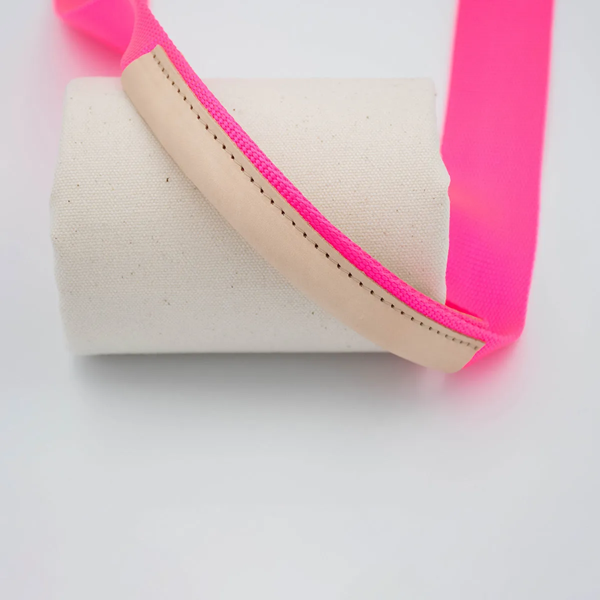 Vibrant Pink Tote Straps