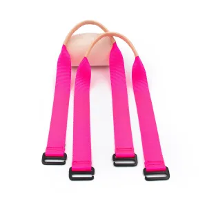 Vibrant Pink Tote Straps