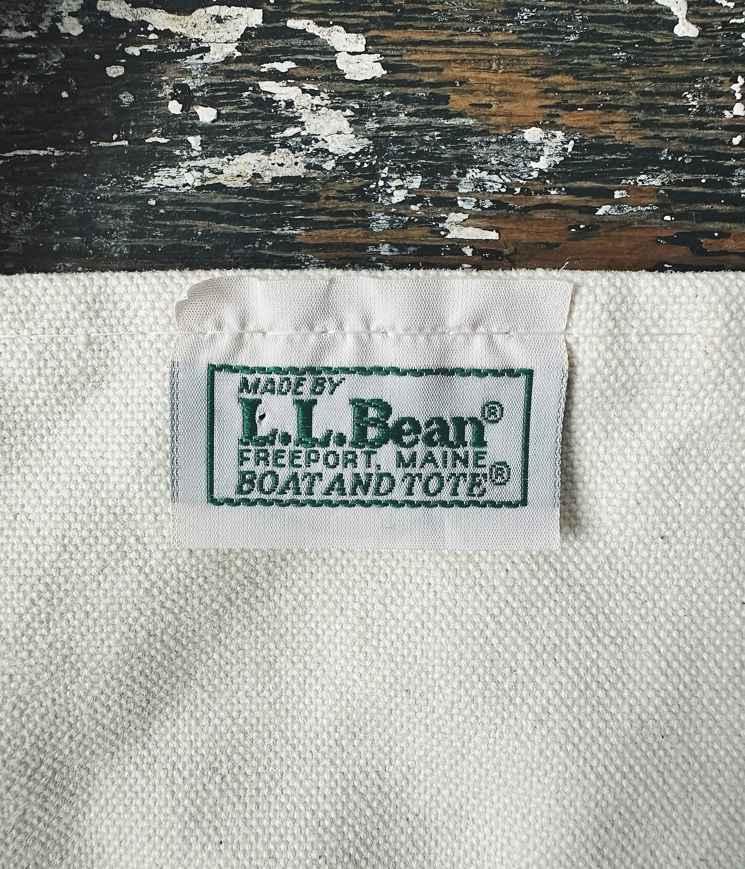 Vintage L.L.Bean Boat and Tote