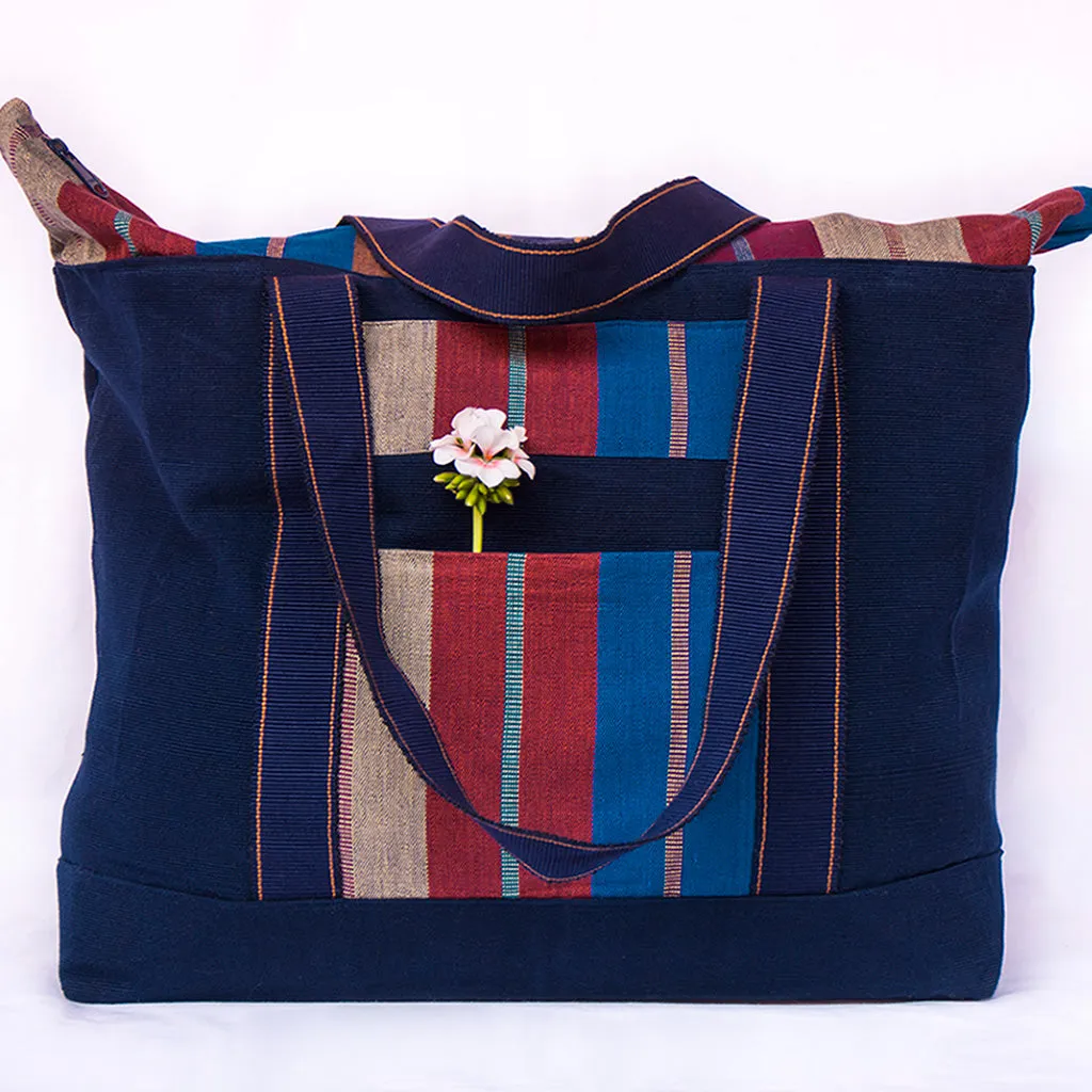 Weekender Tote | Indigo Blue