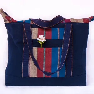 Weekender Tote | Indigo Blue
