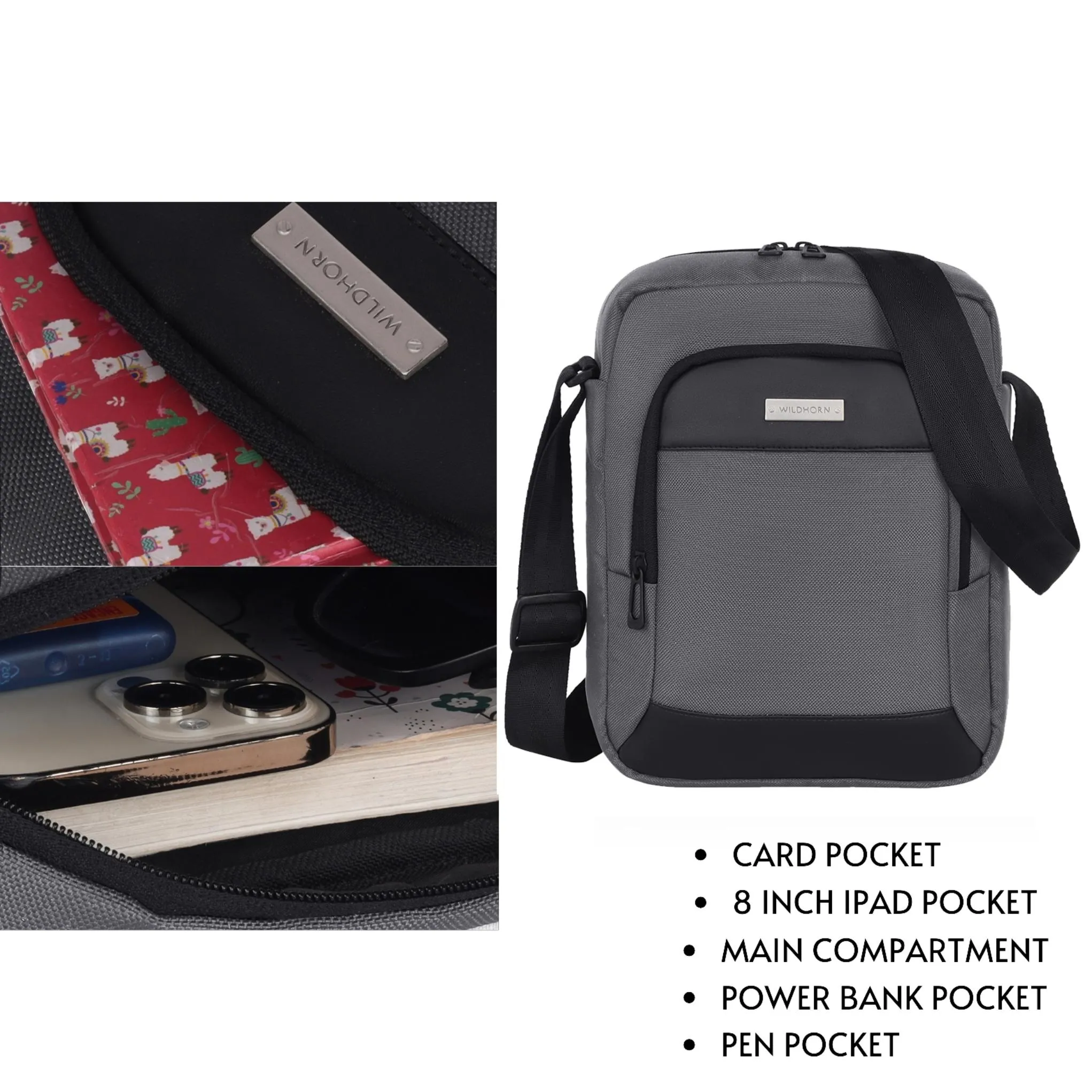 WEST COAST Crossbody Shoulder Chest Bag for Men & Women