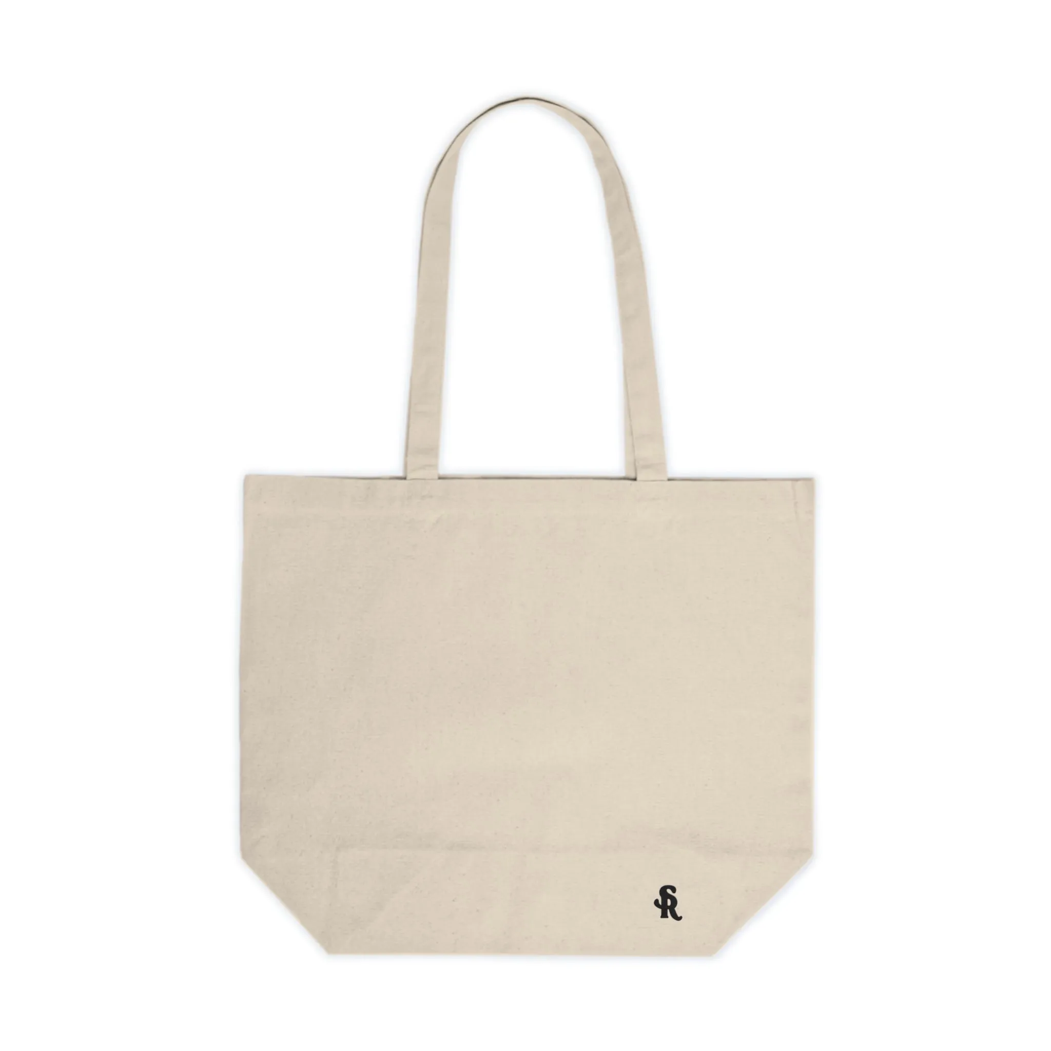 Western Rodeo Canvas Tote Bag - Equestrian Style Shopping Bag