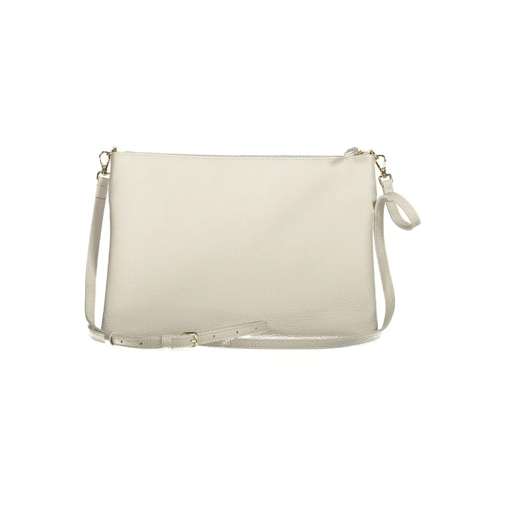 White Leather Handbag