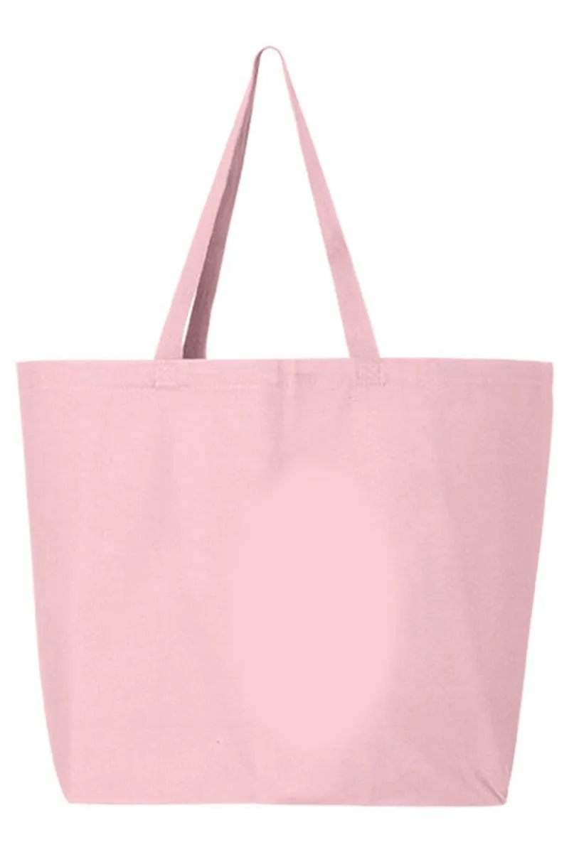 Wildflower Edge Canvas Jumbo Tote
