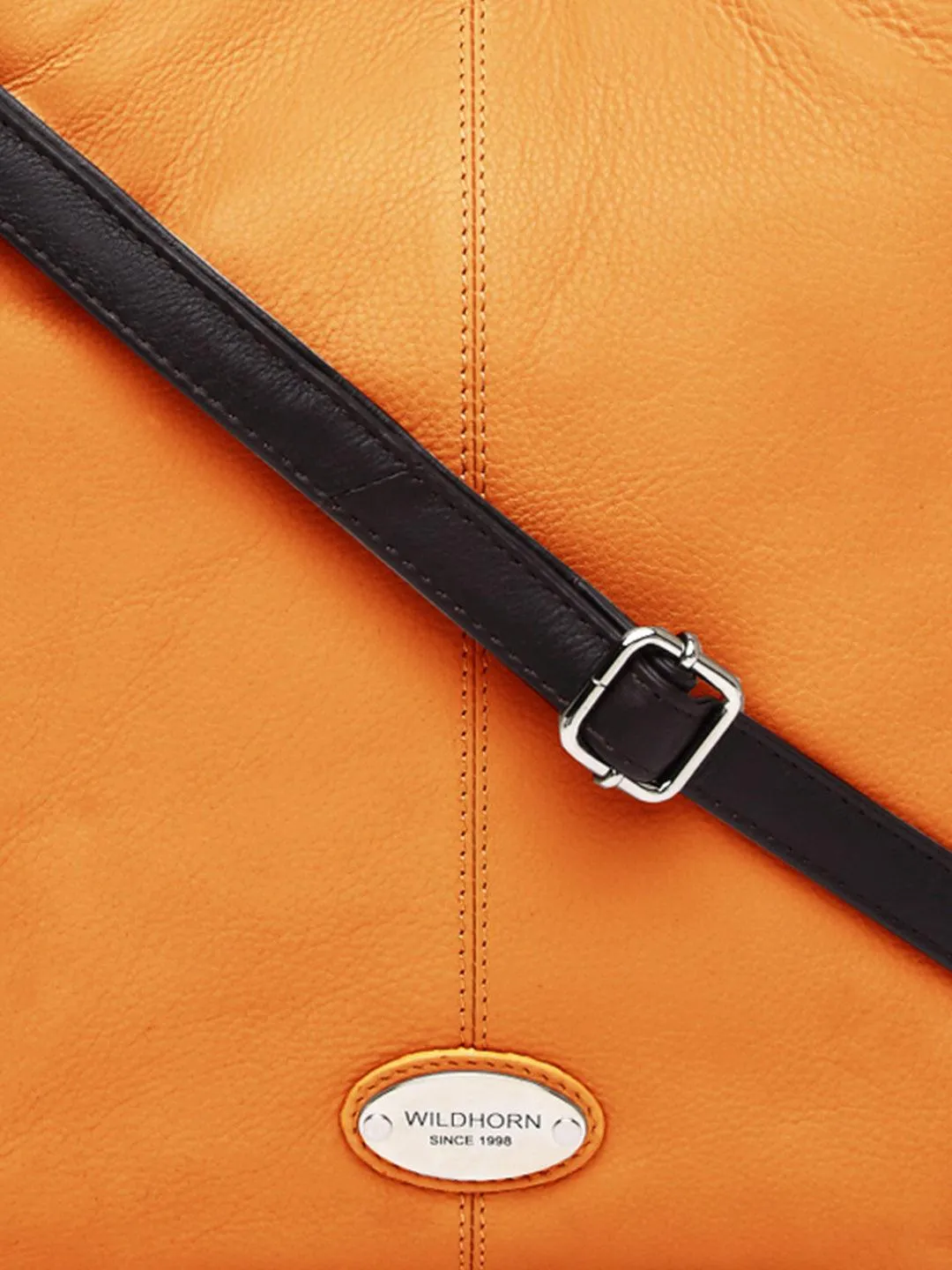 WILDHORN Stylish Leather Women Handbag I Shoulder Hobo Bag Purse With Long Strap I Top Handle Satchel Tote Handbag I Ideal for Travelling, Parties, Weddings & Gifts
