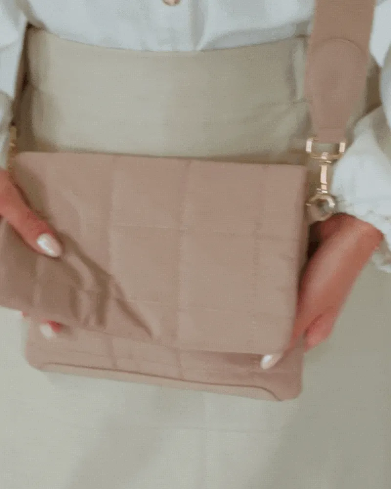 Windsor Crossbody - Taupe