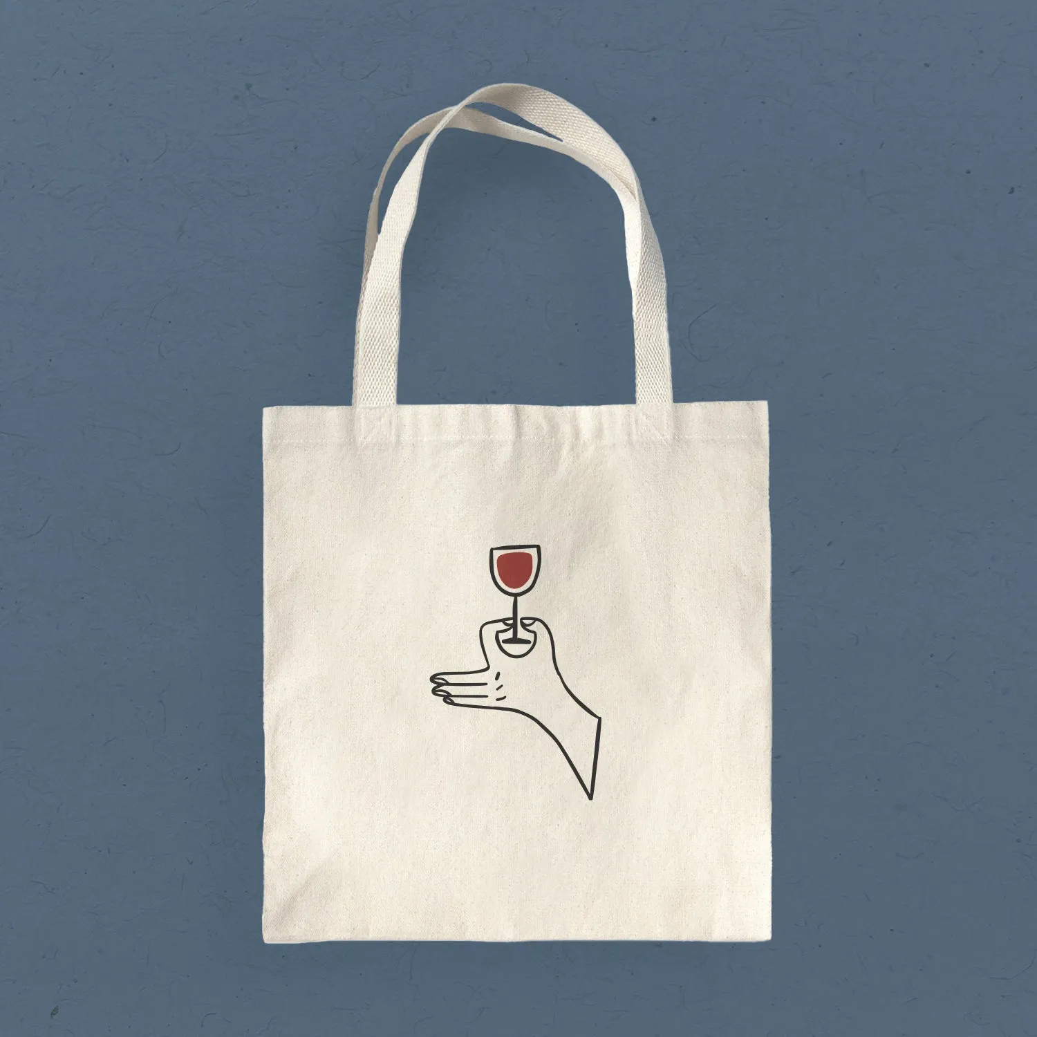 Wine Etiquette - Canvas Tote Bag
