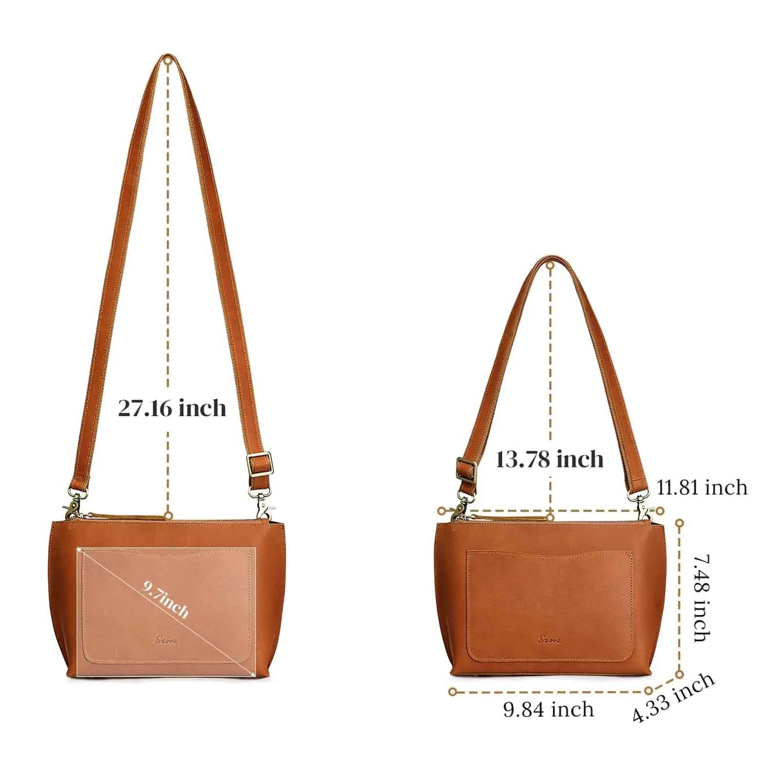 Women Genuine Leather Mini Crossbody Bags