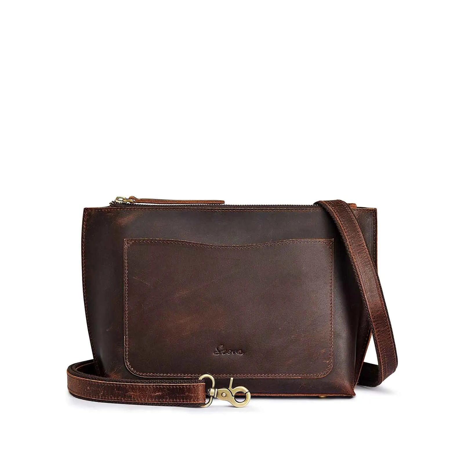 Women Genuine Leather Mini Crossbody Bags