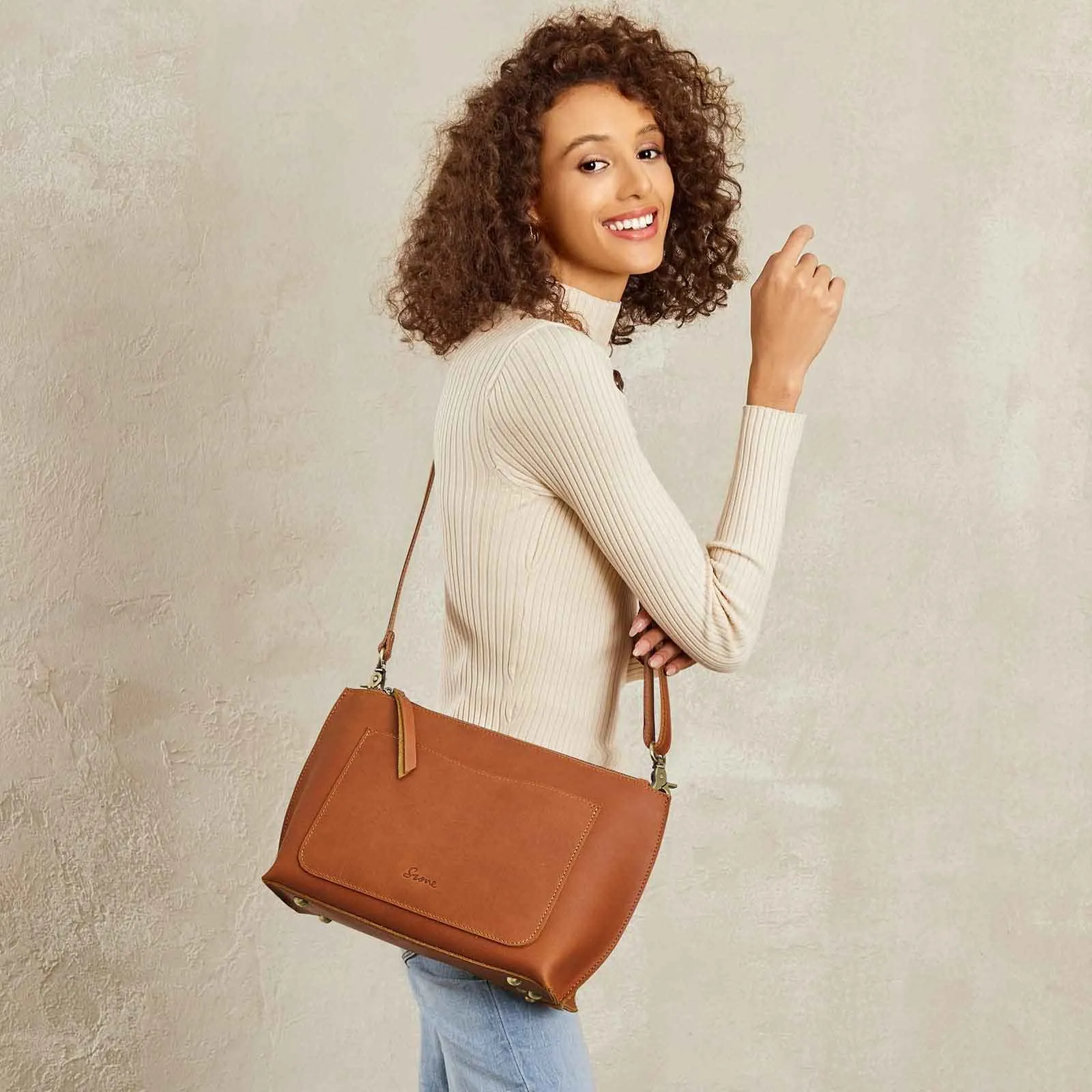Women Genuine Leather Mini Crossbody Bags