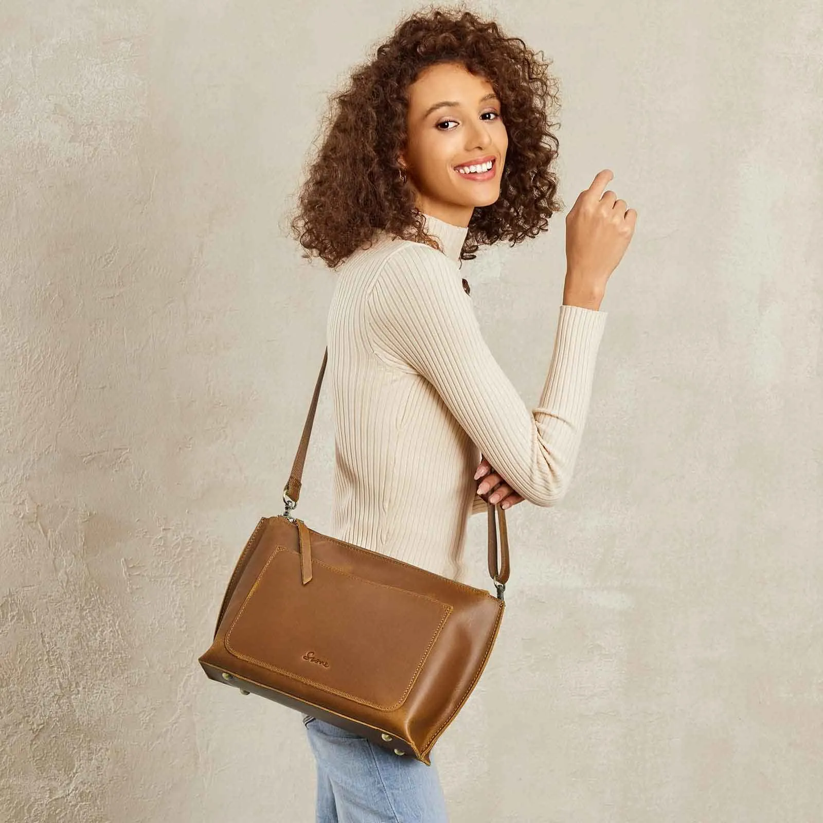 Women Genuine Leather Mini Crossbody Bags