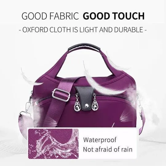 Women Large Capacity Waterproof Crossbody Shoulder Bag, Fashion Anti-theft Handbag