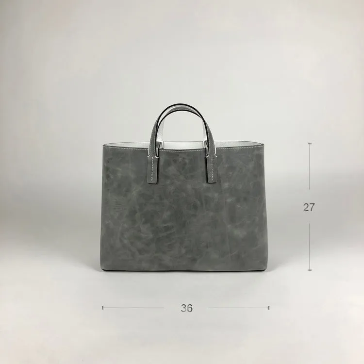Womens Black Leather Shoulder Tote Bags Best Tote Handbag Shopper Bags Purse for Ladies