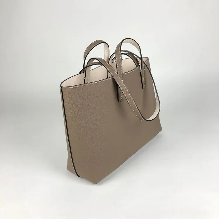 Womens Black Leather Shoulder Tote Bags Best Tote Handbag Shopper Bags Purse for Ladies
