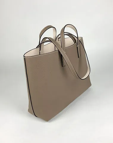 Womens Black Leather Shoulder Tote Bags Best Tote Handbag Shopper Bags Purse for Ladies
