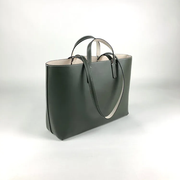 Womens Black Leather Shoulder Tote Bags Best Tote Handbag Shopper Bags Purse for Ladies