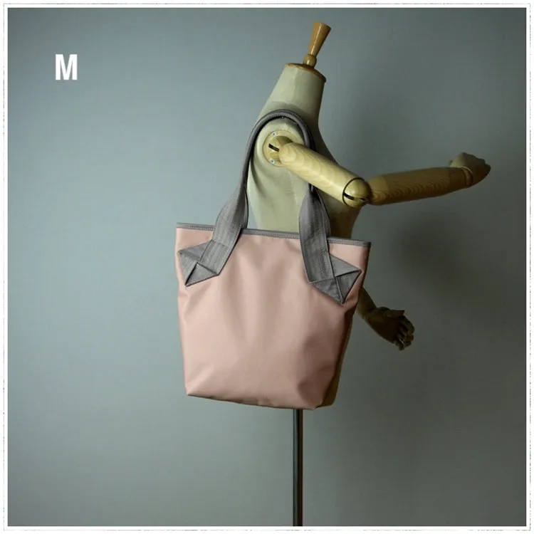 Womens Green Nylon Shoulder Tote Bags Best Green Nylon Tote Handbag Shopper Bags Purse for Ladies
