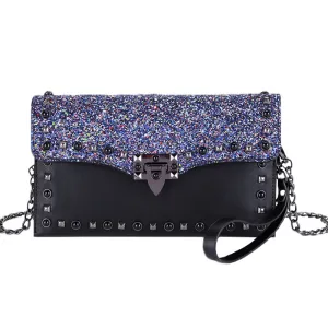 Women's Handbags Sequins Personality Fashion Temperament Banquet Clutch Bag