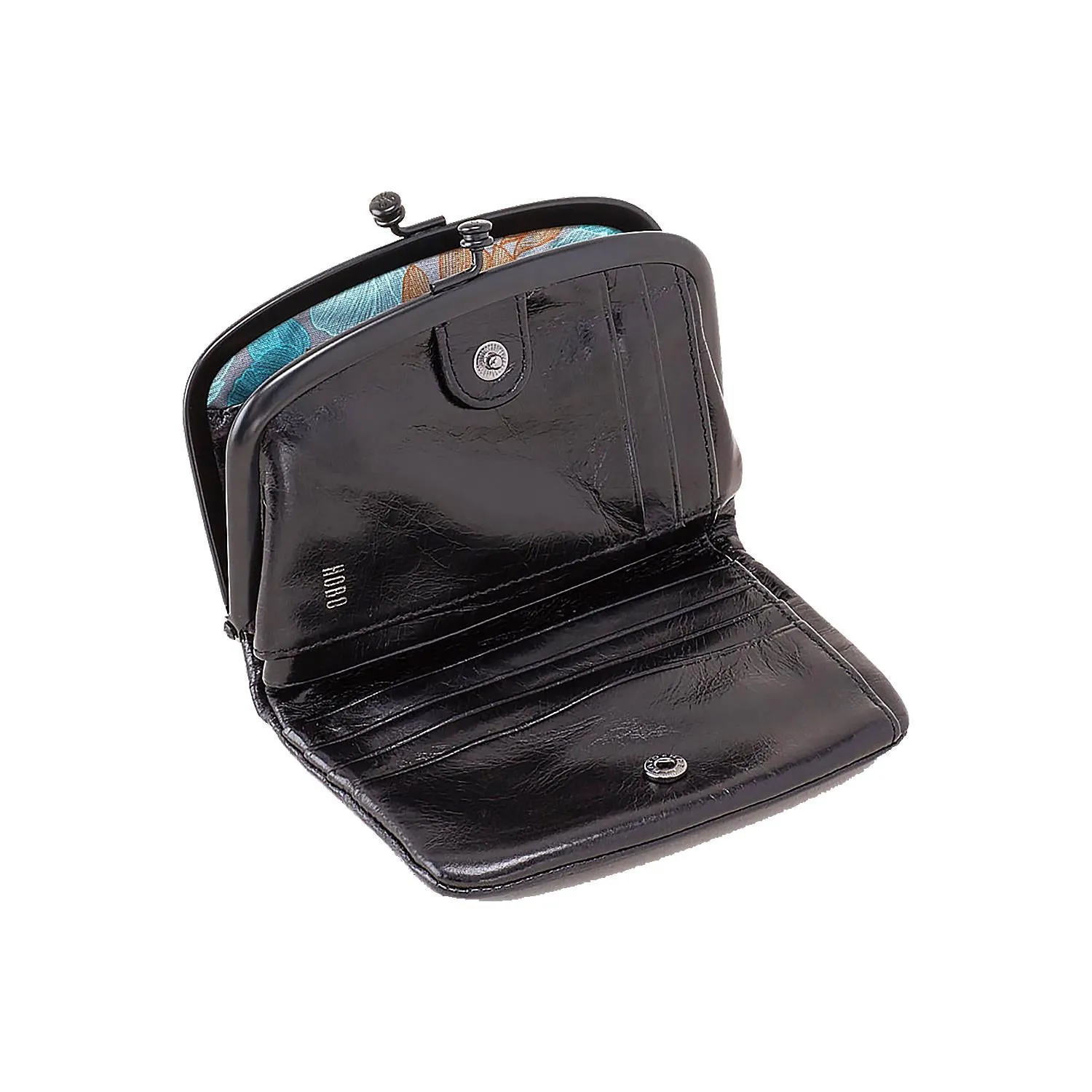 Women's Hobo Aura Black Vintage Leather